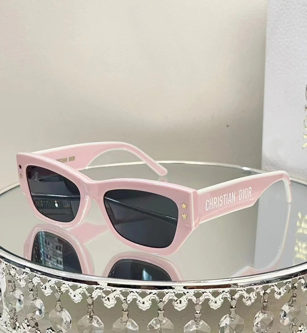 DiorPacific S2U Sunglasses Blue and Pink Acetate